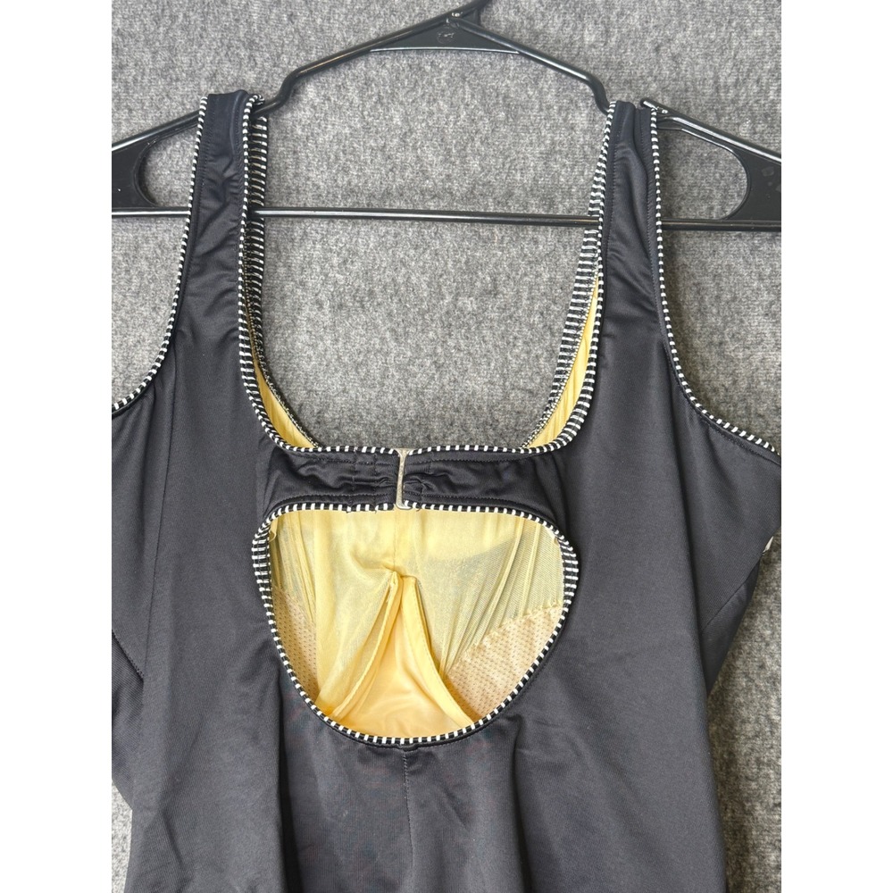 Miraclesuit Womens Black White Colorblock One Piece Swimsuit 18DD Underwire USA - Picture 9 of 12